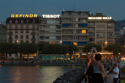 Illuminated signs Geneva